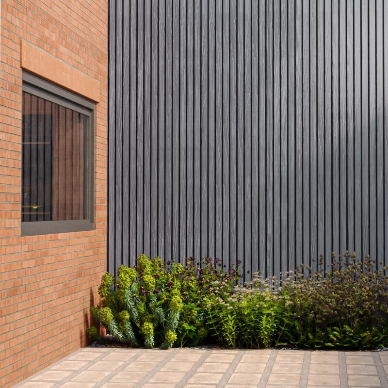 ShadowClad External Slat Wall Panel - Silver Grey Oak - Image 5