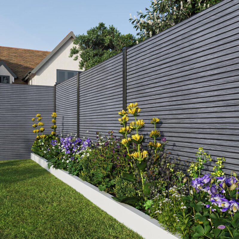 ShadowClad External Slat Wall Panel - Silver Grey Oak - Image 4