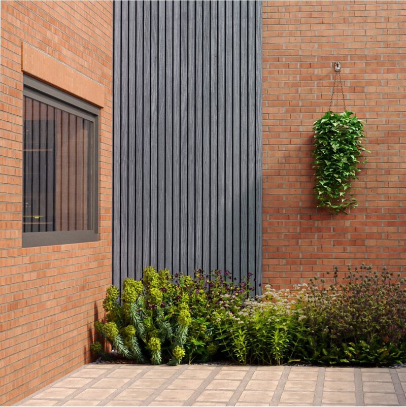 ShadowClad External Slat Wall Panel - Silver Grey Oak - Image 3