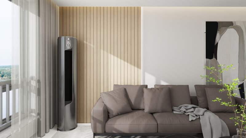 SplashPro Waterproof Panel (Wide Slat) - Natural Oak - Image 8
