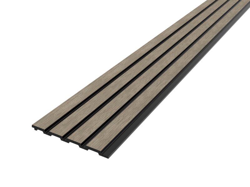 SplashPro Top/Bottom Trim (Narrow Slat) - Washed Oak - Image 5