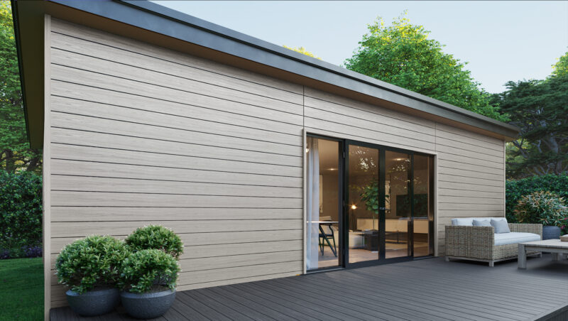 Shiplap  Composite Cladding Board - Antique