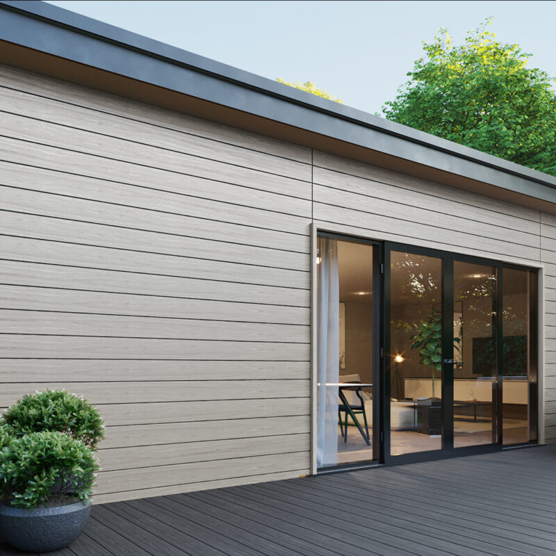 Shiplap  Composite Cladding Board - Antique