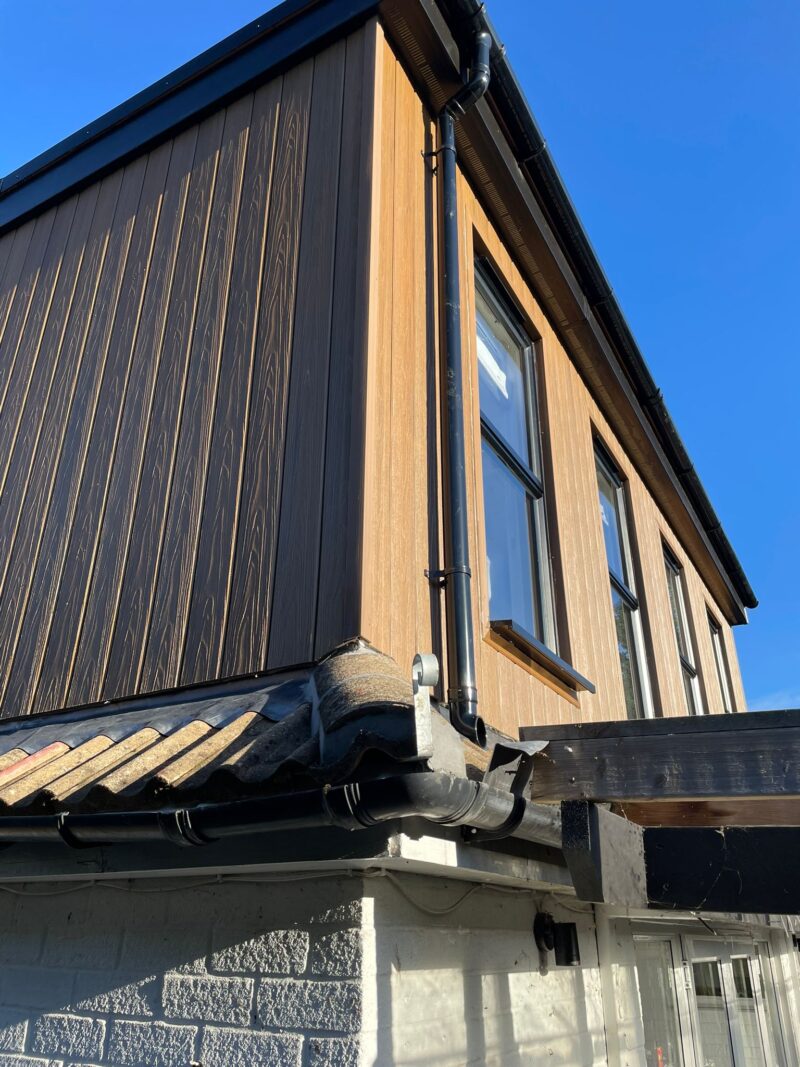 Shiplap  Composite Cladding Board - Teak - Image 5