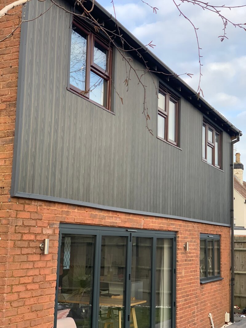Shiplap  Composite Cladding Board - Graphite - Image 4