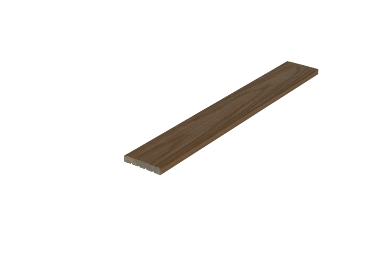 Shiplap  Cladding Range Fascia Board - Walnut - Image 5