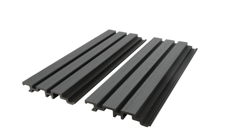 ShadowClad External Slat Wall Panel - Silver Grey Oak - Image 6