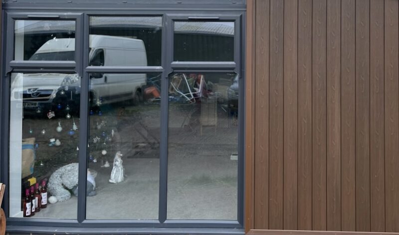 Shiplap  Composite Cladding Board - Walnut - Image 3