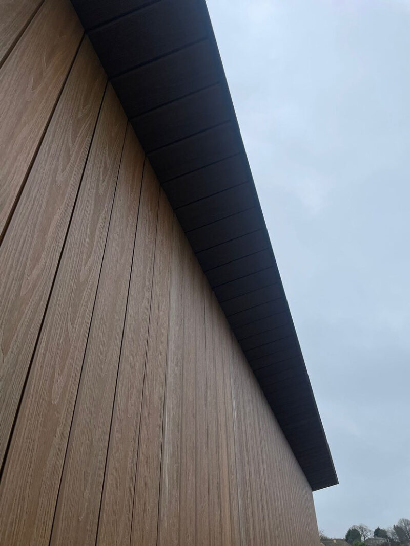 Shiplap  Composite Cladding Board - Walnut - Image 5