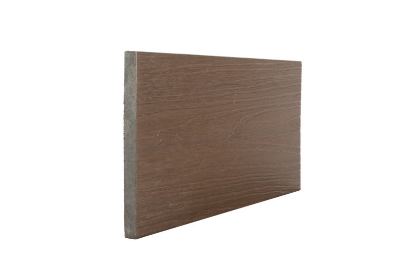 Shiplap  Cladding Range Fascia Board - Walnut