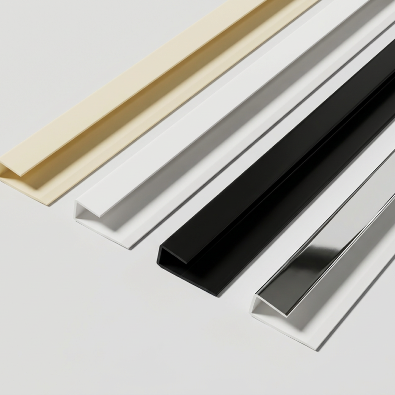 Mural Range 1 part edge trim - plastic