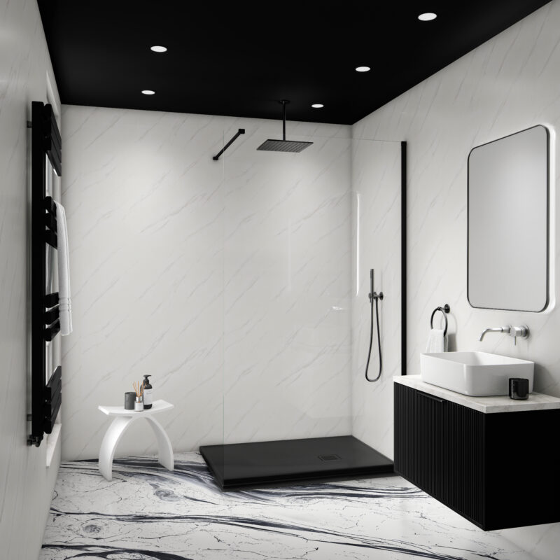 Mural Maxi Gloss Waterproof Panel - Carrera Gloss