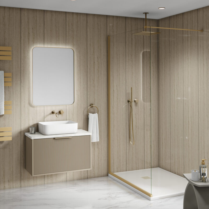 Mural Mineral Stone Effect - Quarried Beige