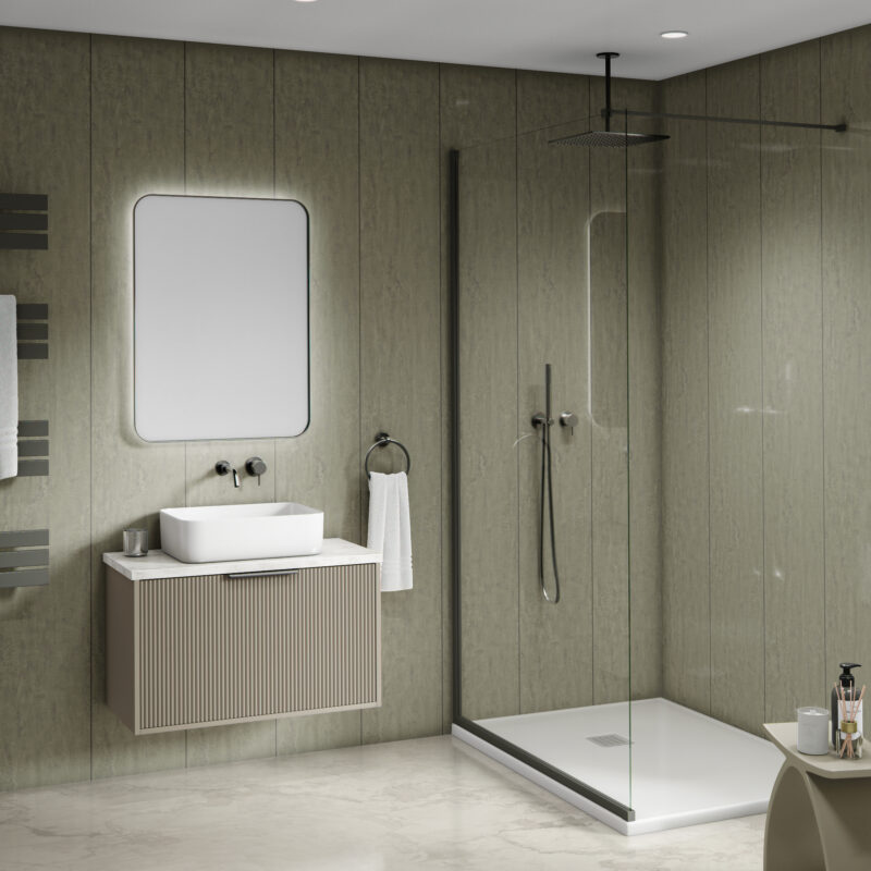 Mural Mineral Stone Effect Buff