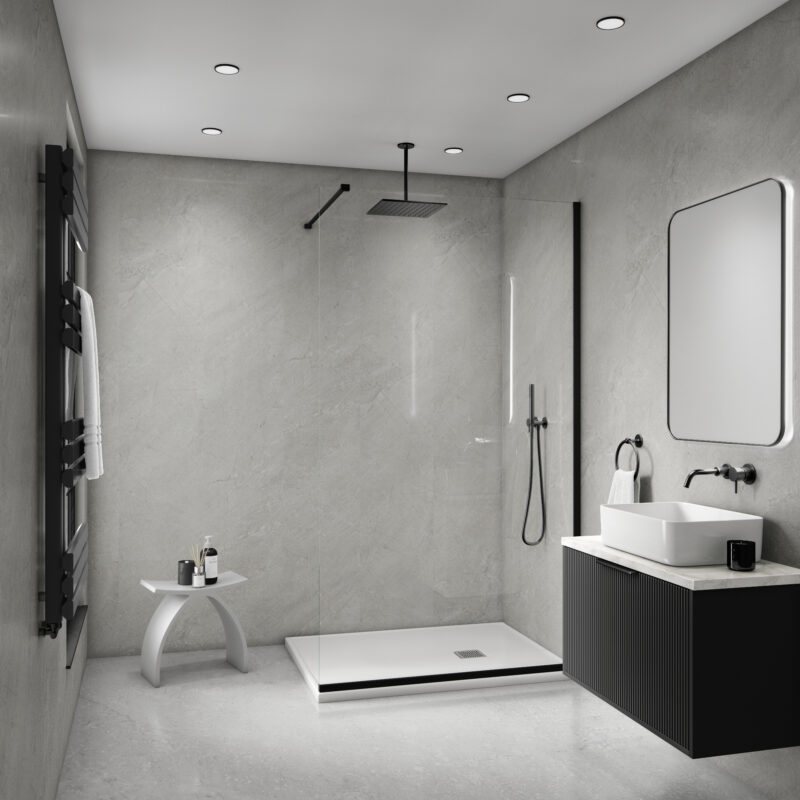 Mural Mineral Stone Effect - Light Quartz