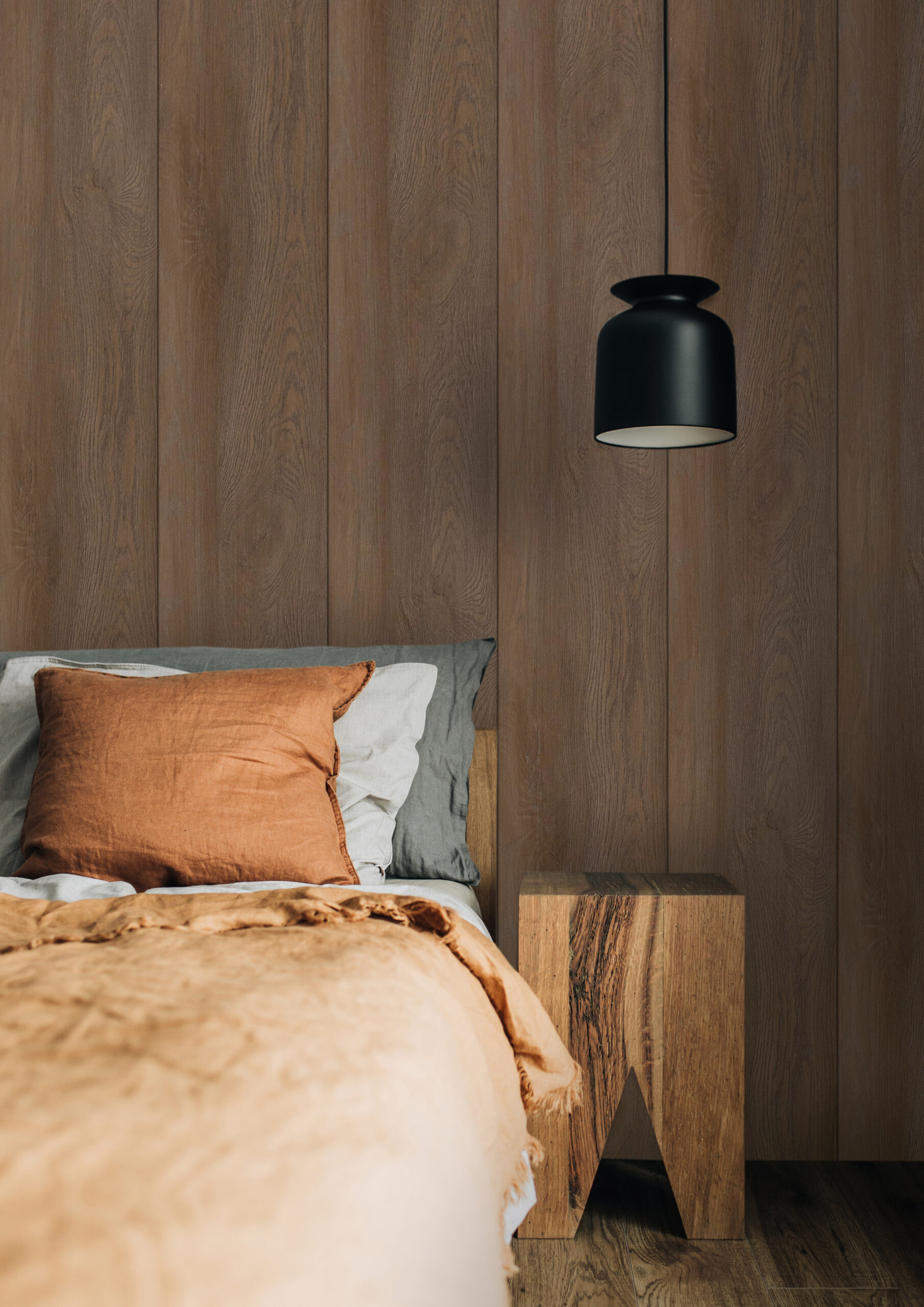 Mural Wood Grain Effect Interior Decorative Waterproof Panel - Image 9