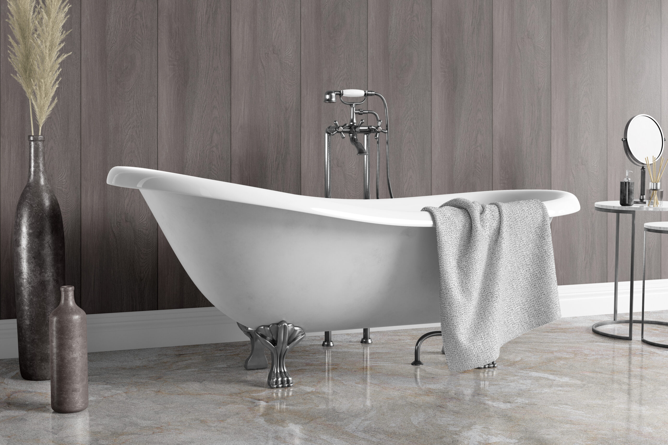 Mural Wood Grain Effect Interior Decorative Waterproof Panel - Image 16