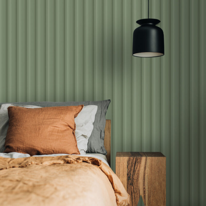 Mural Vari-Wave Wall Panel - Sage Green