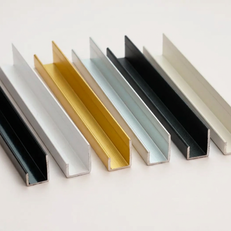 Mural Range 1 part edge trim - metal