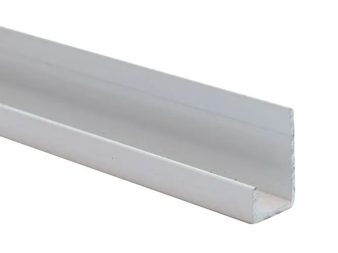 Mural Range Waterproof Panel Starter/End Trim to suit 8mm Panels (Metal) - Image 5