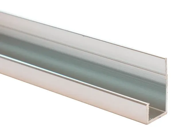 Mural Range Waterproof Panel Starter/End Trim to suit 8mm Panels (Metal) - Image 3